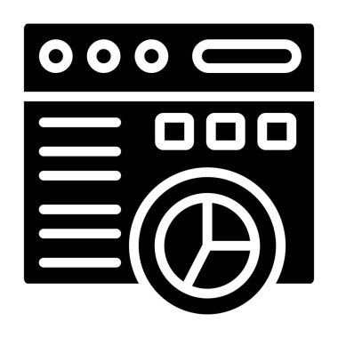 Web analizlerinin simgesi, sağlam web tasarımı