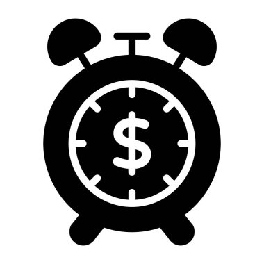 Zaman simgesi para, sağlam tasarım