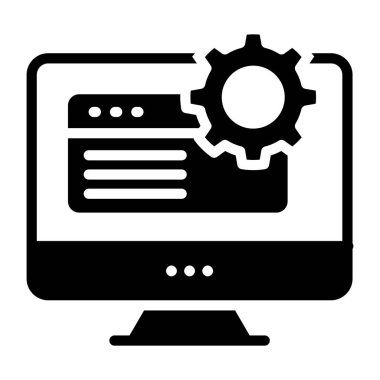     Fikir bakımı ikonu, yenilikçi kabartma tasarımı