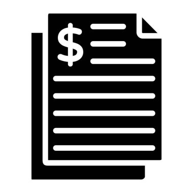 Glyph tasarımı, finansal belgelerin simgesi