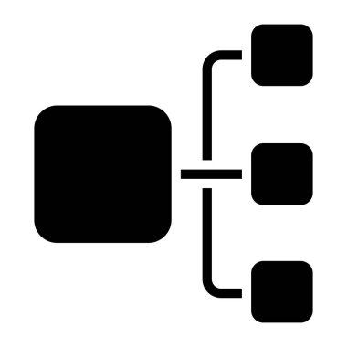        Sitemap simgesi, sağlam tasarım