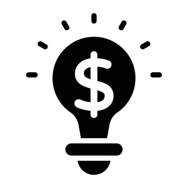      Glyph tasarımı, iş fikrinin simgesi