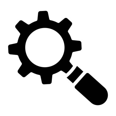 Arama optimizasyonu simgesi, sağlam tasarım