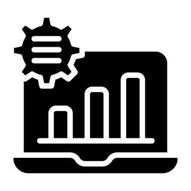 Moda tasarımında çevrimiçi veri yönetimi simgesi