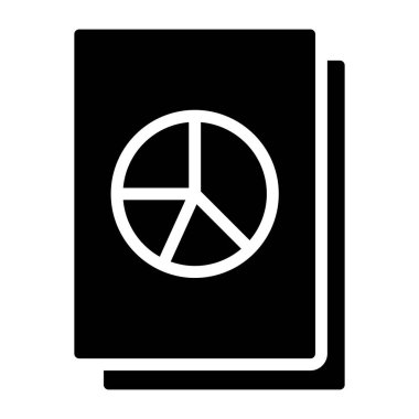 Pasta çizelgesi simgesi, veri analiz vektörü