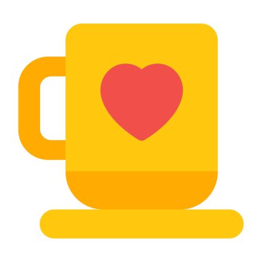 Gövde üzerinde kalp, çay ikonuna bayılırım.