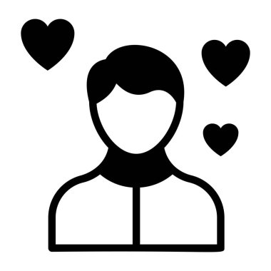      Kalpli Avatar, romantik insan simgesi konsepti