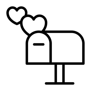 Posta kutusu olan kalpler, posta kutusu simgesi