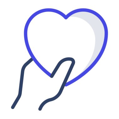      Özet tarzında kalp vermenin sevimli bir simgesi 