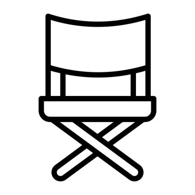        Oturum doğrusal tasarımı, sandalye simgesi