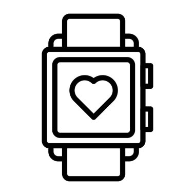        Sağlık izleyici simgesi, özet tasarımı