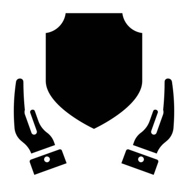 İçerideki kalkan, güvenlik kalkanı simgesi.