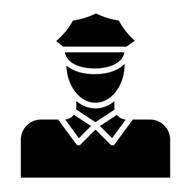 Polis memurunun eşsiz tasarım vektörü