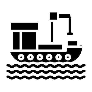 Su aracıyla seyahat et, tekne simgesi