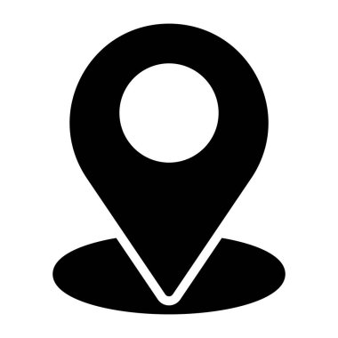 Konum işaretçisinin bir simge tasarımı