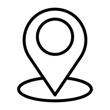 Konum işaretçisinin bir simge tasarımı