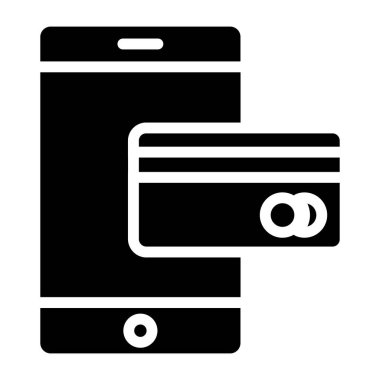 Akıllı telefon kartı, mobil bankacılık simgesi