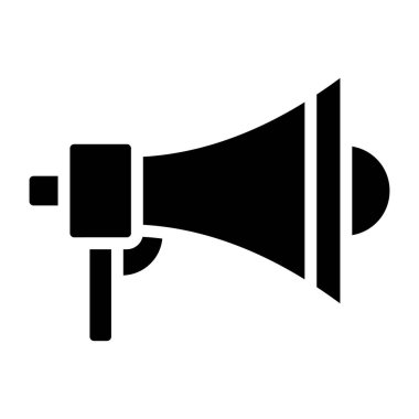 Megafonun katı tasarım vektörü