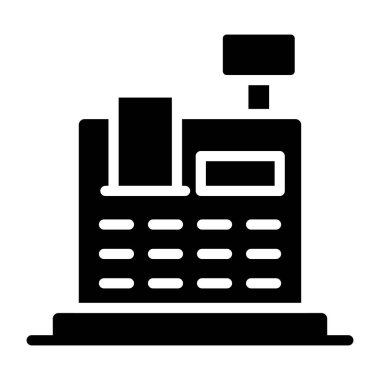 Kasanın vektör tasarımı, fatura makinesi