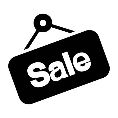 Satış tahtasının katı vektör tasarımı