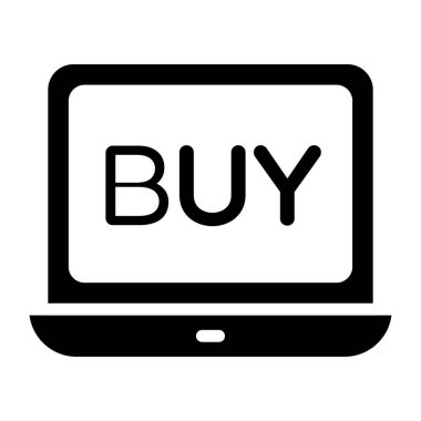 Çevrimiçi simge, düzenlenebilir vektör al