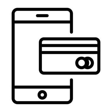 Akıllı telefon kartı, mobil bankacılık simgesi