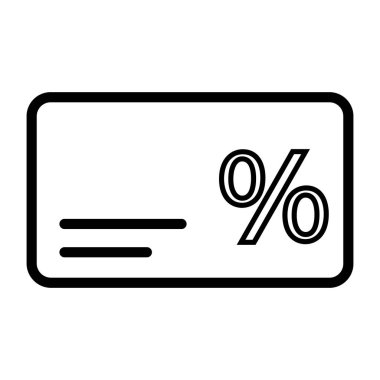        İndirim kartının düzenlenebilir tasarım vektörü 