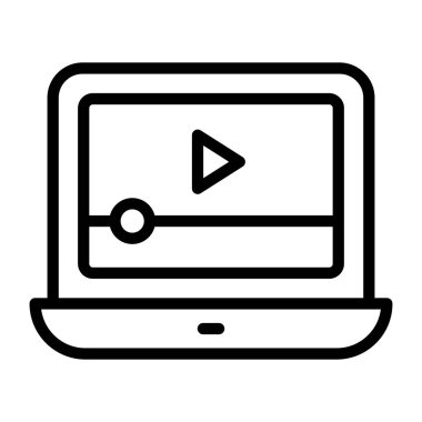 Tasarım vektörü olf çevrimiçi video