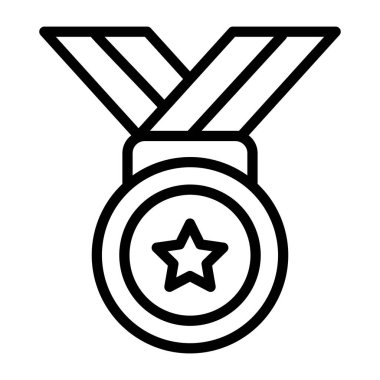         Yıldız madalyasının yaratıcı tasarım vektörü