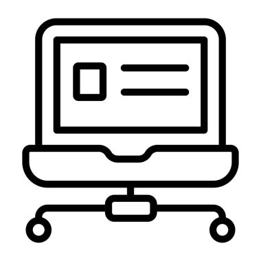 Dizüstü bilgisayarlı düğümler, sistem ağının simgesi