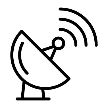 Parabolik uydunun mükemmel tasarım vektörü 