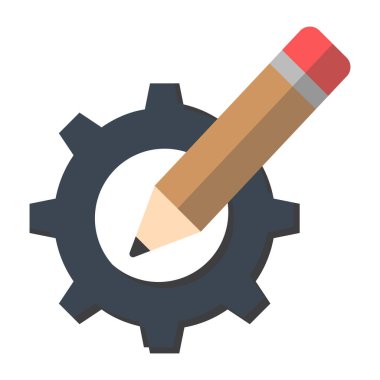 Yazma becerisinin mükemmel tasarım vektörü 