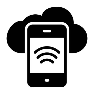 Mobil internetin bir simge tasarımı