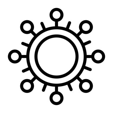 Modern stilde bir dış ağ bağlantı simgesi