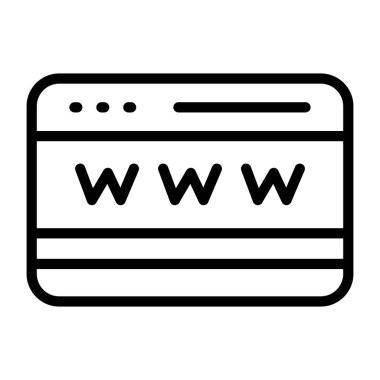 www 'un doğrusal tasarım vektörü