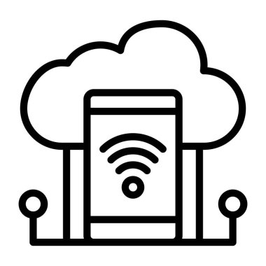 Mobil internetin bir simge tasarımı