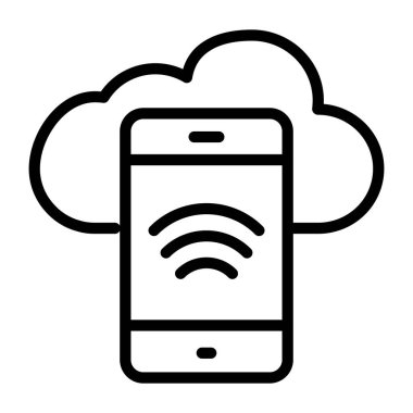 Mobil internetin bir simge tasarımı