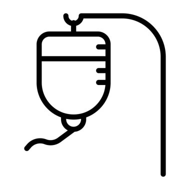 Kan naklinin yaratıcı tasarım simgesi.