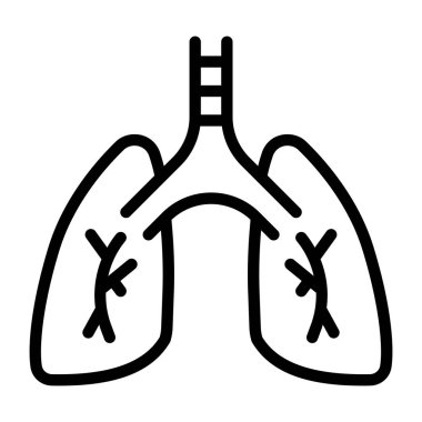 İnsan solunum organı, akciğer simgesi