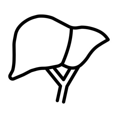 İnsan iç organı, karaciğer simgesi