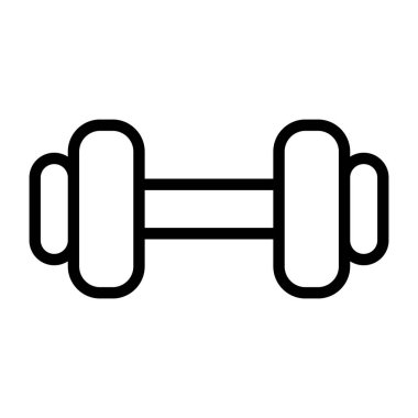 Halterin modaya uygun bir vektör tasarımı