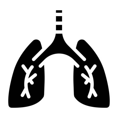 İnsan solunum organı, akciğer simgesi