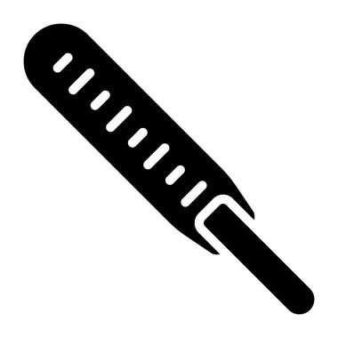 Dijital termometrenin mükemmel tasarım simgesi