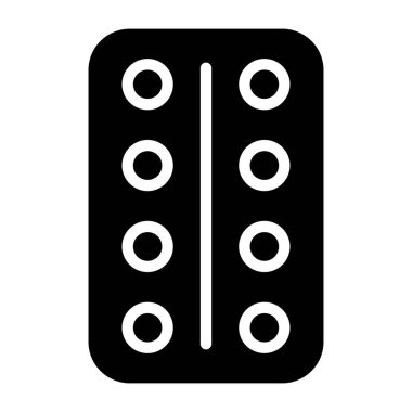 Hapların ikon dizaynı, düzenlenebilir vektör