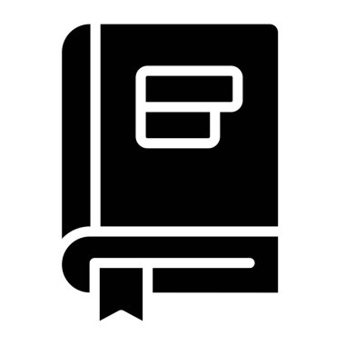 Kitap simgesinin yaratıcı tasarım vektörü