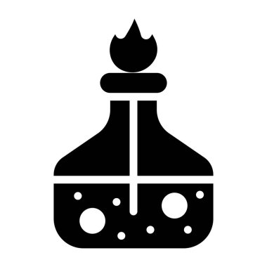 Bunsen brülörünün mükemmel tasarım vektörü