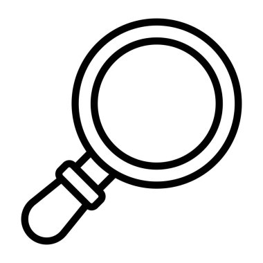 Büyüteçin modern eşsiz tasarım vektörü