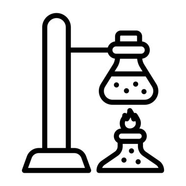 Laboratuvar deneyinin mükemmel tasarım vektörü