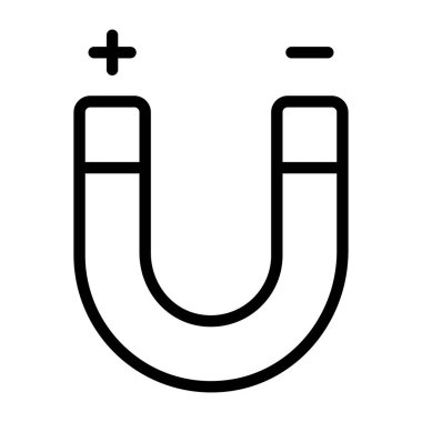 Mıknatısın düzenlenebilir doğrusal vektör tasarımı