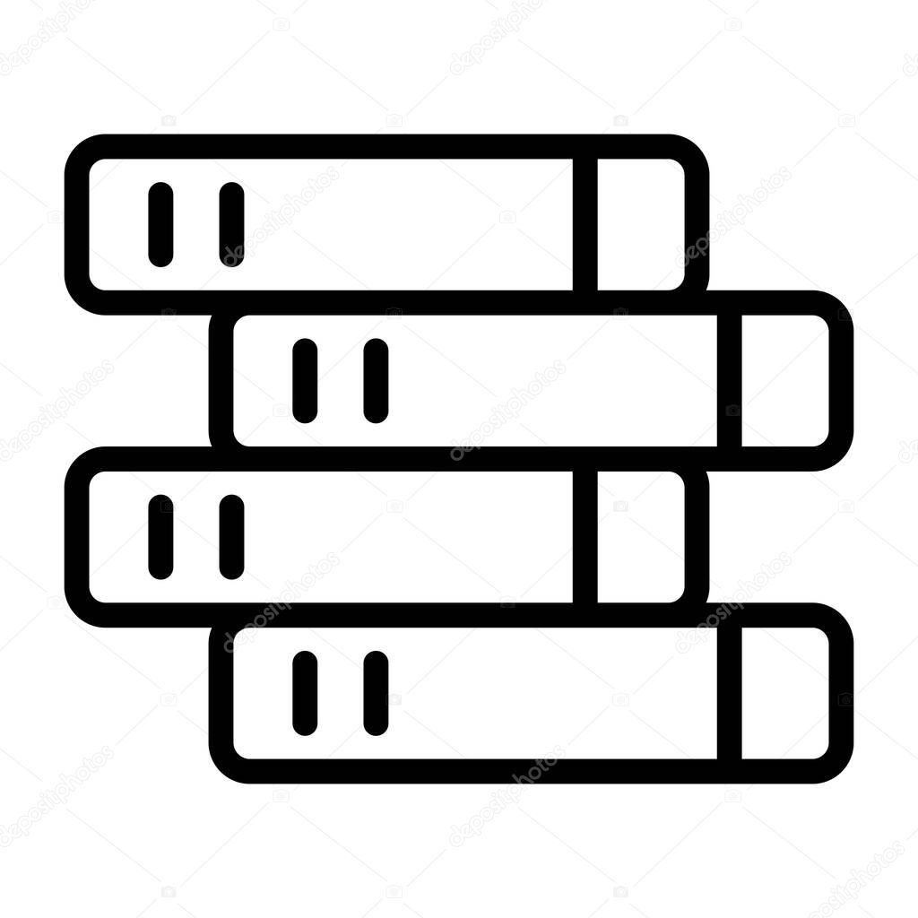 Modern style vector of books collection
